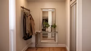 Aranżacja lustra w przedpokoju