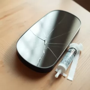 Jak naprawić uszkodzone lustro